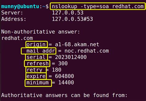 linux dns lookup command|Nslookup Command in Linux with Examples .